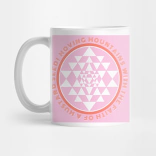 Moving mountains(Pink) Mug